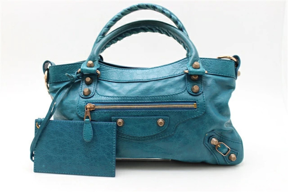 Balenciaga The First Shoulder Bag Leather